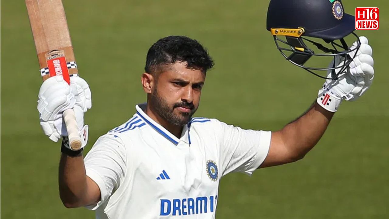 Karun Nair makes dream comeback, slams hundred for India
